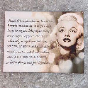 ✨Marilyn Monroe Canvas ✨